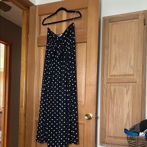 Newbury Kustom‎ Blue Spaghetti Strap Sundress